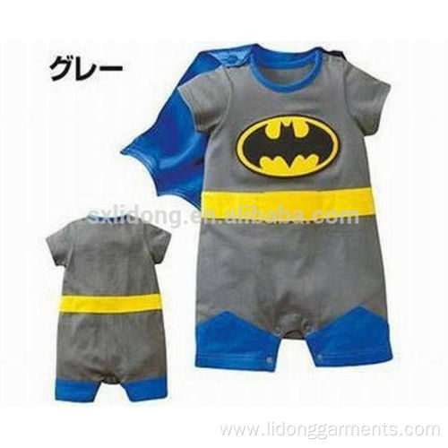 Batman Hero Cool Movie Organic Cotton Baby Bodysuits
